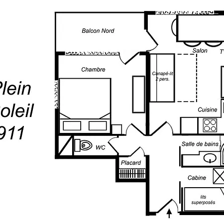 Residence Plein Soleil Meribel Exterior photo