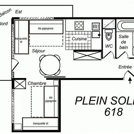 Residence Plein Soleil Meribel Exterior photo