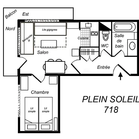 Residence Plein Soleil Meribel Exterior photo