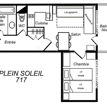 Residence Plein Soleil Meribel Room photo